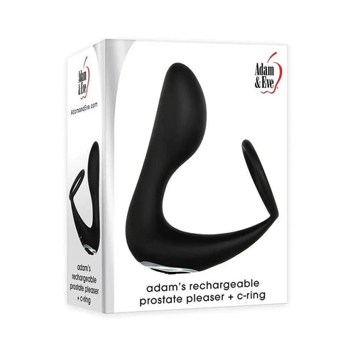 Adam & Eve Adam's Rechargeable Prostate Pleaser + C-Ring by Adam & Eve