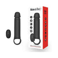 Adam & Eve Adam's XL Vibrating Extension Silicone with Remote Control by Adam & Eve