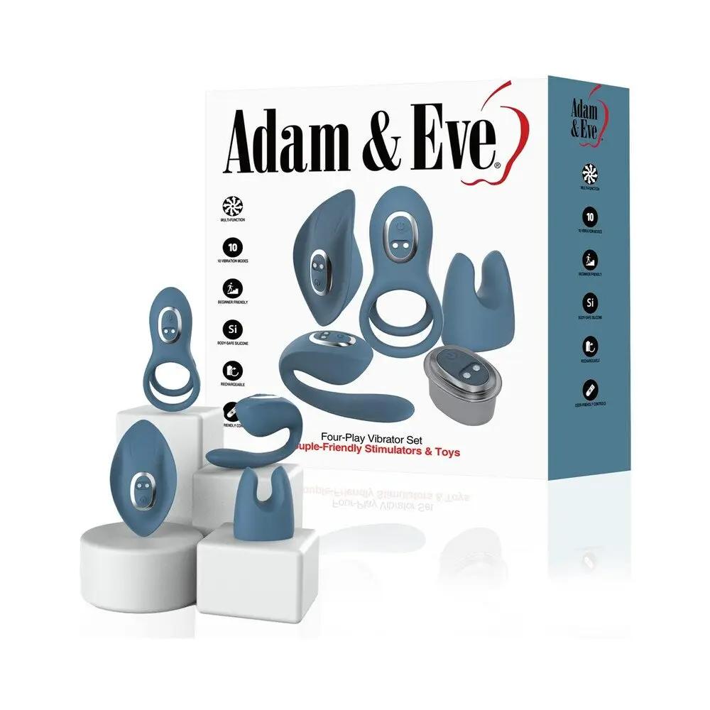 Adam & Eve Four-Play Vibrator Set by Adam & Eve