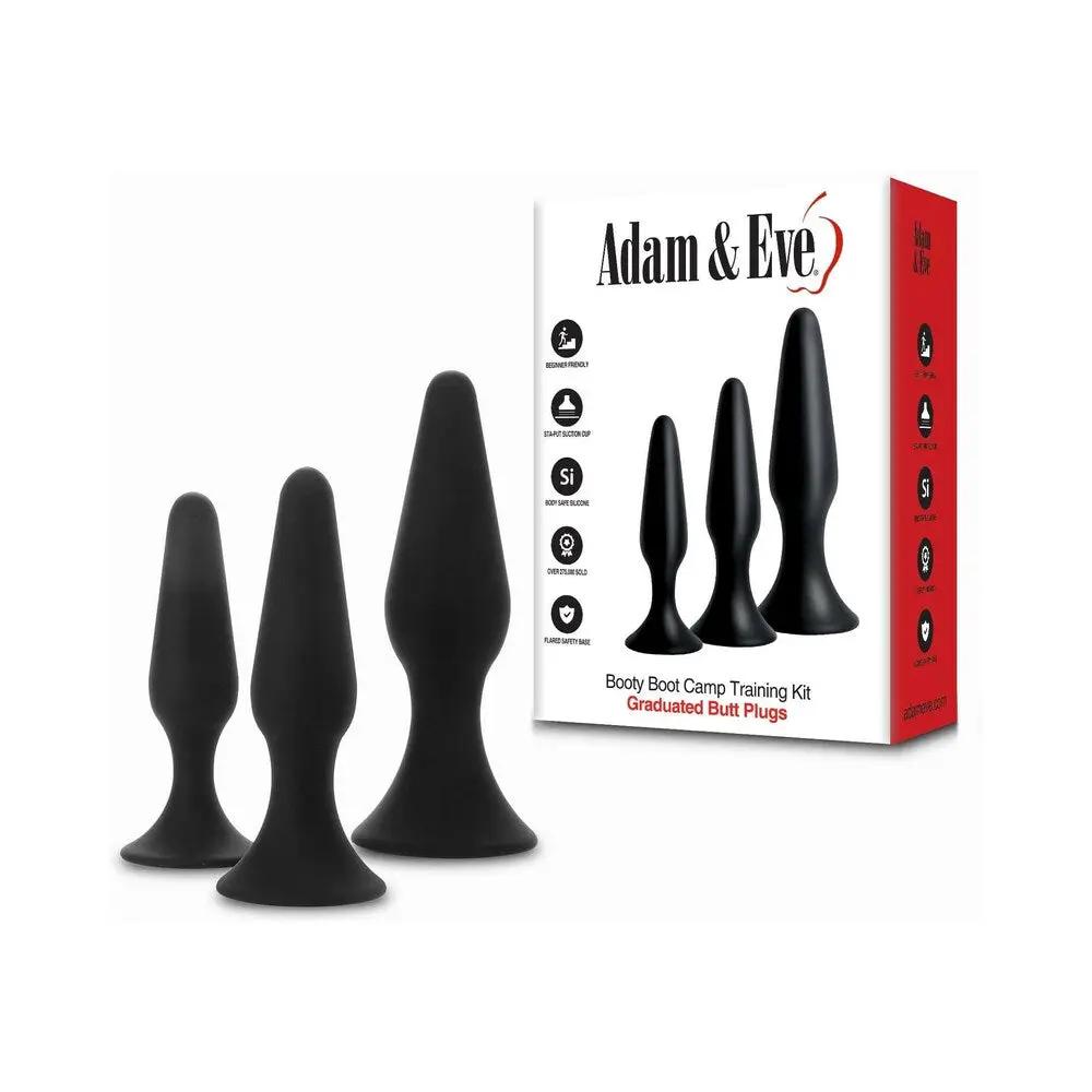 Adam & Eve Booty Boot Camp Anal Plug Training Kit by Adam & Eve
