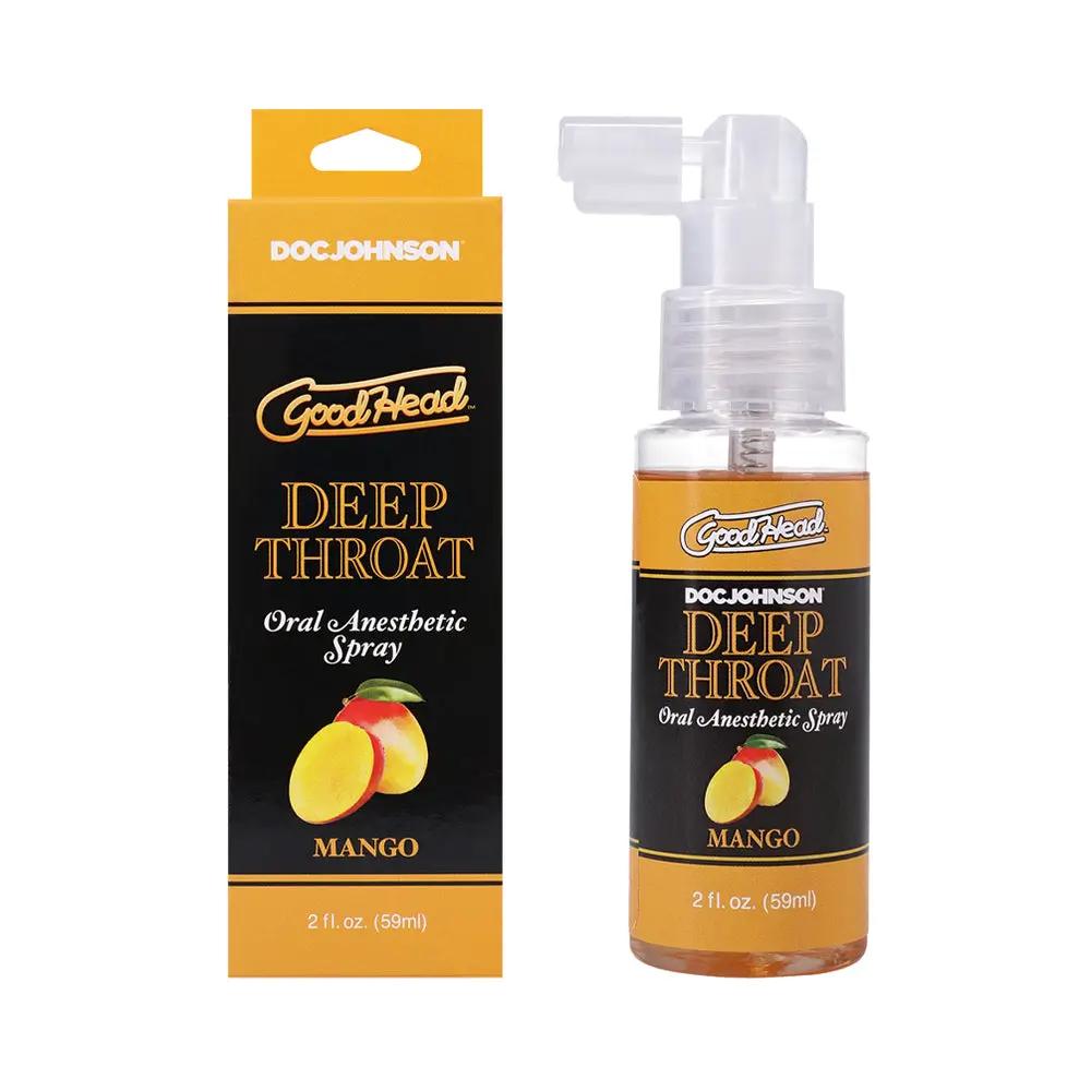 GoodHead Deep Throat Spray Mango 2 oz. by Doc Johnson