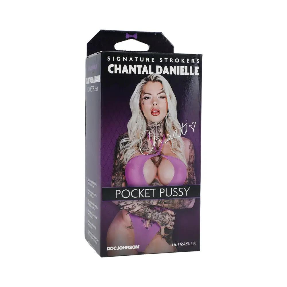 Signature Strokers Chantal Danielle ULTRASKYN Pocket Pussy Vanilla by Doc Johnson