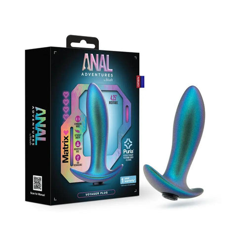 Anal Adventures Matrix Voyager Plug Neptune Teal by Blush