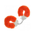 Ouch! Heavy-Duty Fluffy Handcuffs Orange by Shots