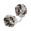 Ouch! Heavy-Duty Fluffy Handcuffs Snow Leopard by Shots