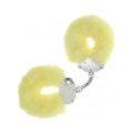Ouch! Heavy-Duty Fluffy Handcuffs Yellow by Shots