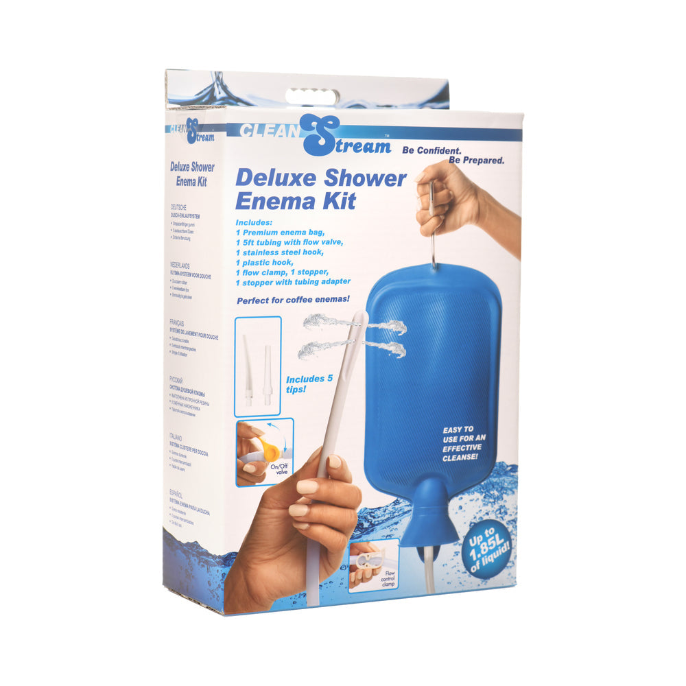 CleanStream Deluxe Shower Enema Kit by XR Brands