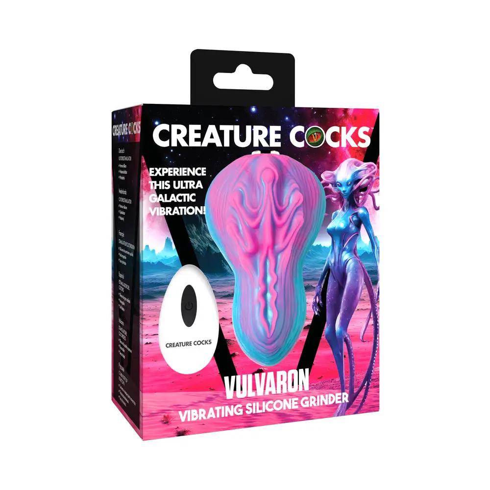 Creature Cocks Vulvaron Vibrating Silicone Grinder with Remote Control by XR Brands