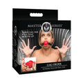 Master Series Extreme Silicone Gag with Locking Strap by XR Brands
