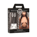 Master Series Tyrant Spiked Clover Nipple Clamps by XR Brands