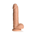 Easy Riders 7 in. Silicone Dildo with Balls Medium by Curve Novelties