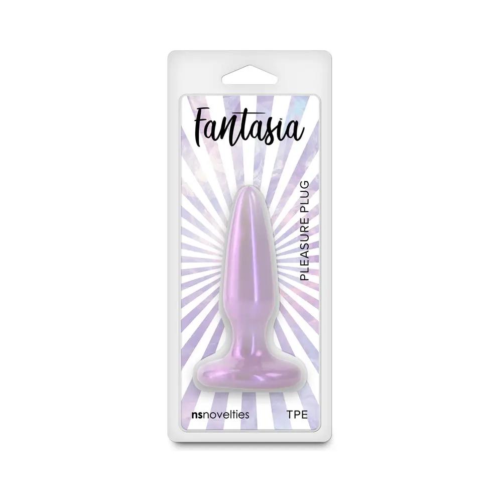 Fantasia Pleasure Plug Mini Orchid by NS Novelties