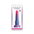Colours Stacked 6 in. Dildo Pink/Blue by NS Novelties