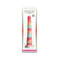 Colours Stacked 9 in. Dildo Red/Gold by NS Novelties