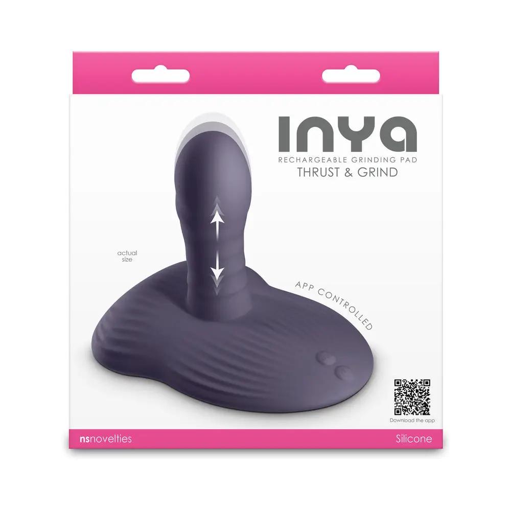 INYA Thrust & Grind App-Controlled Rechargeable Grinding Pad Gray by NS Novelties