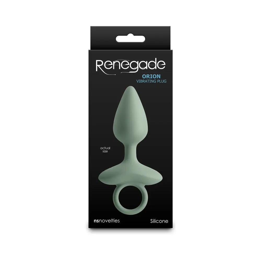 Renegade Orion Rechargeable Vibrating Anal Plug Sage by NS Novelties