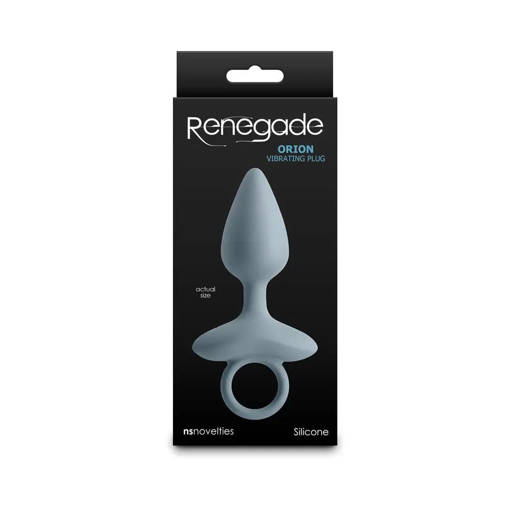 Renegade Orion Rechargeable Vibrating Anal Plug Gray by NS Novelties