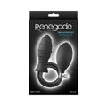 Renegade InflataPlay Inflatable Plug with Grip Black by NS Novelties