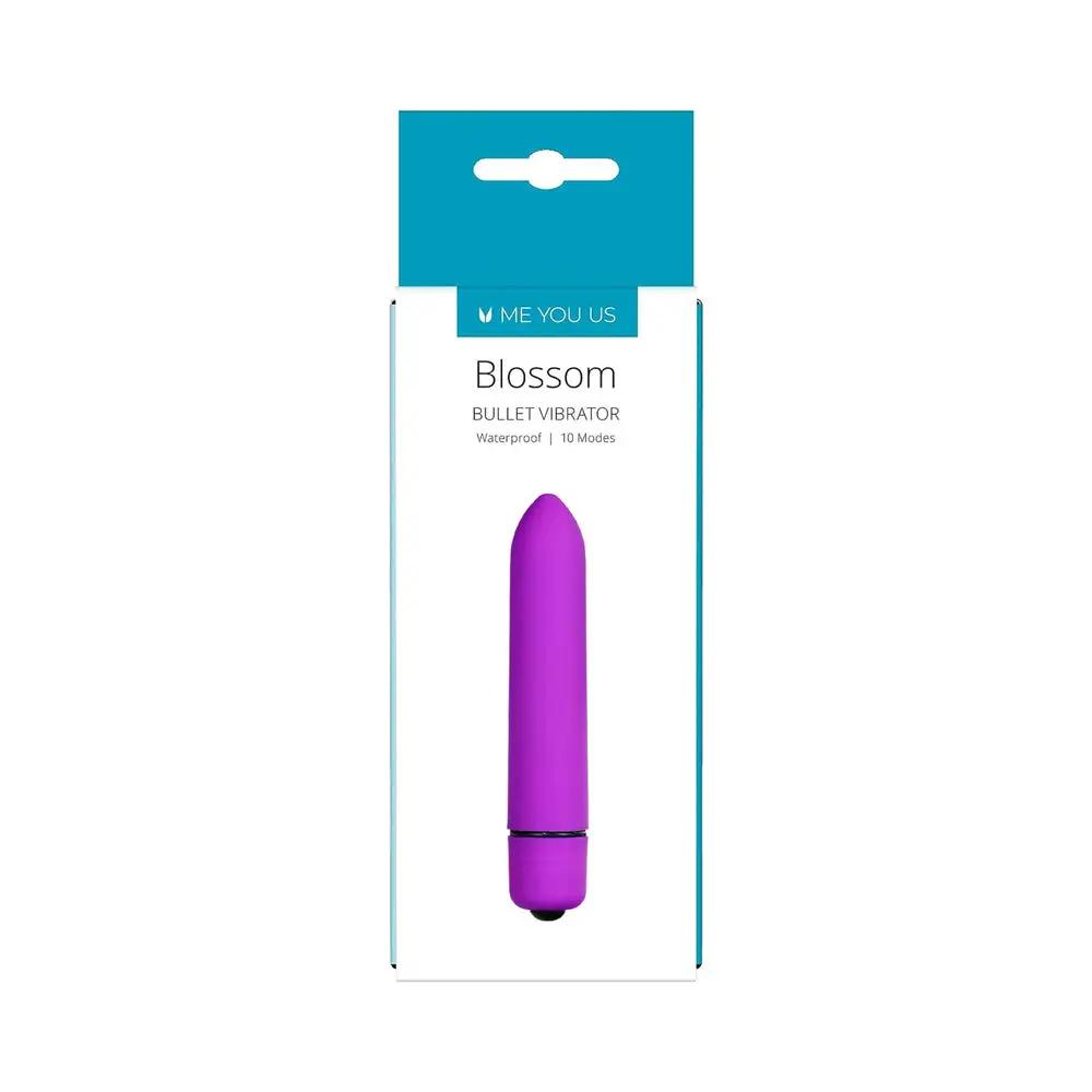 Me You Us Blossom 10 Mode Bullet Vibrator Purple by Me You Us