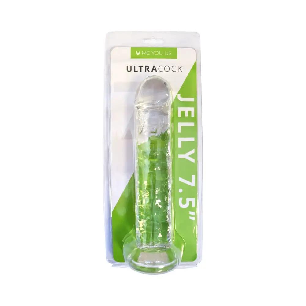 Me You Us Ultracock Clear Jelly 7.5 in. Dong by Me You Us