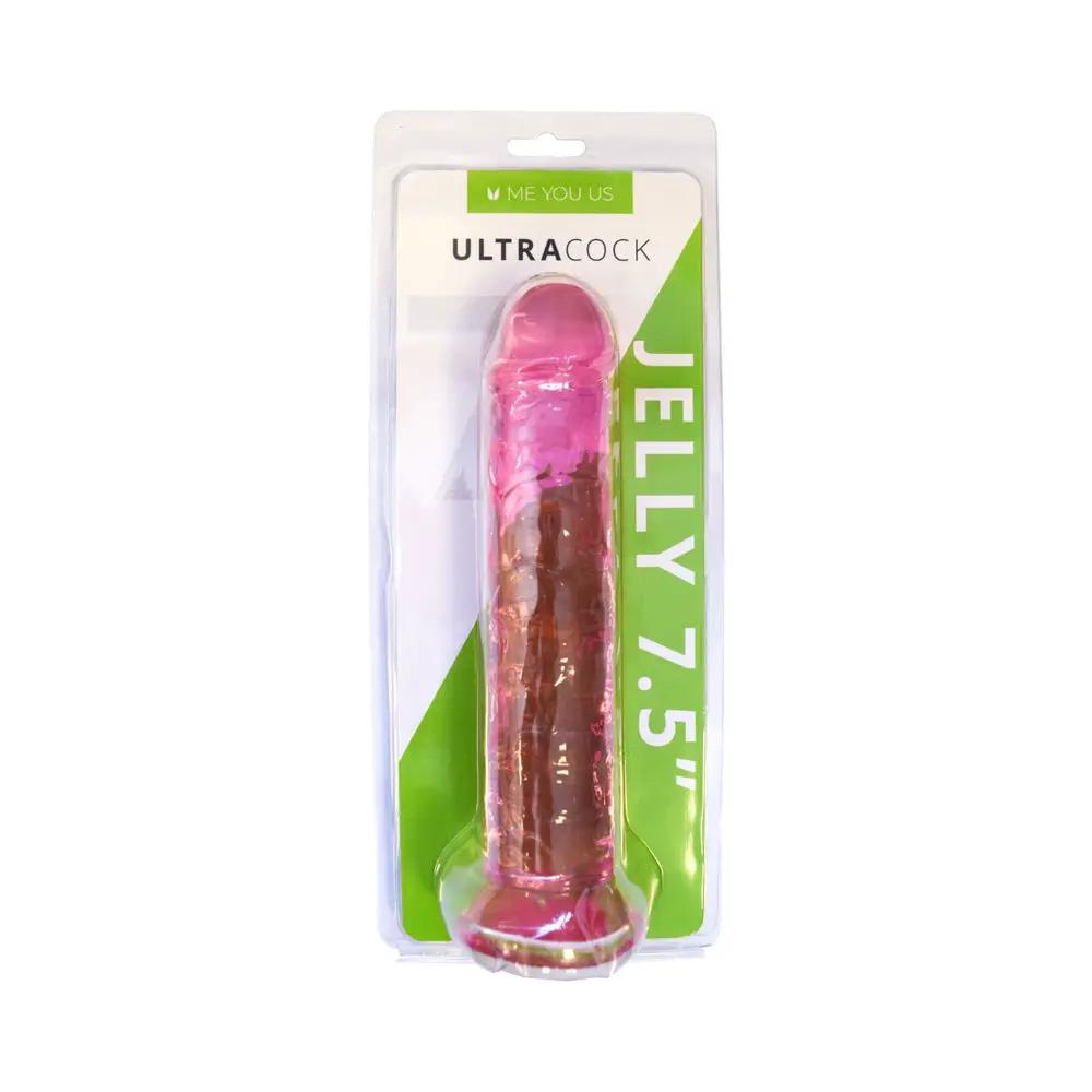 Me You Us Ultracock Pink Jelly 7.5 in. Dong by Me You Us