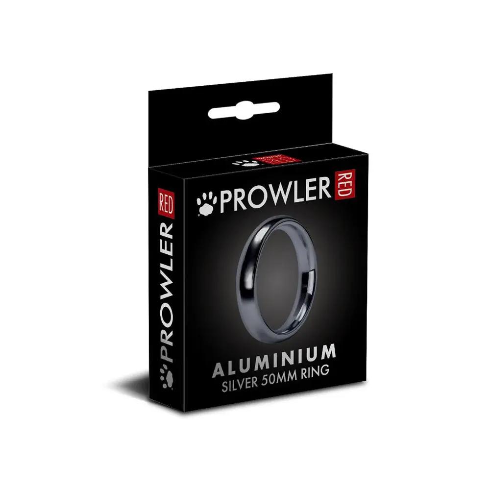 Prowler RED Aluminum Silver 50mm Ring by Prowler RED