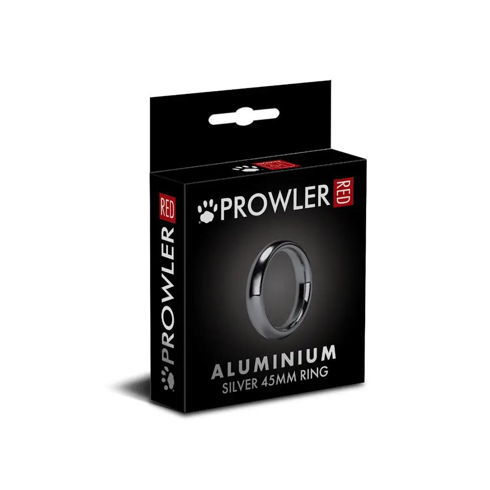 Prowler RED Aluminum Silver 45mm Ring by Prowler RED