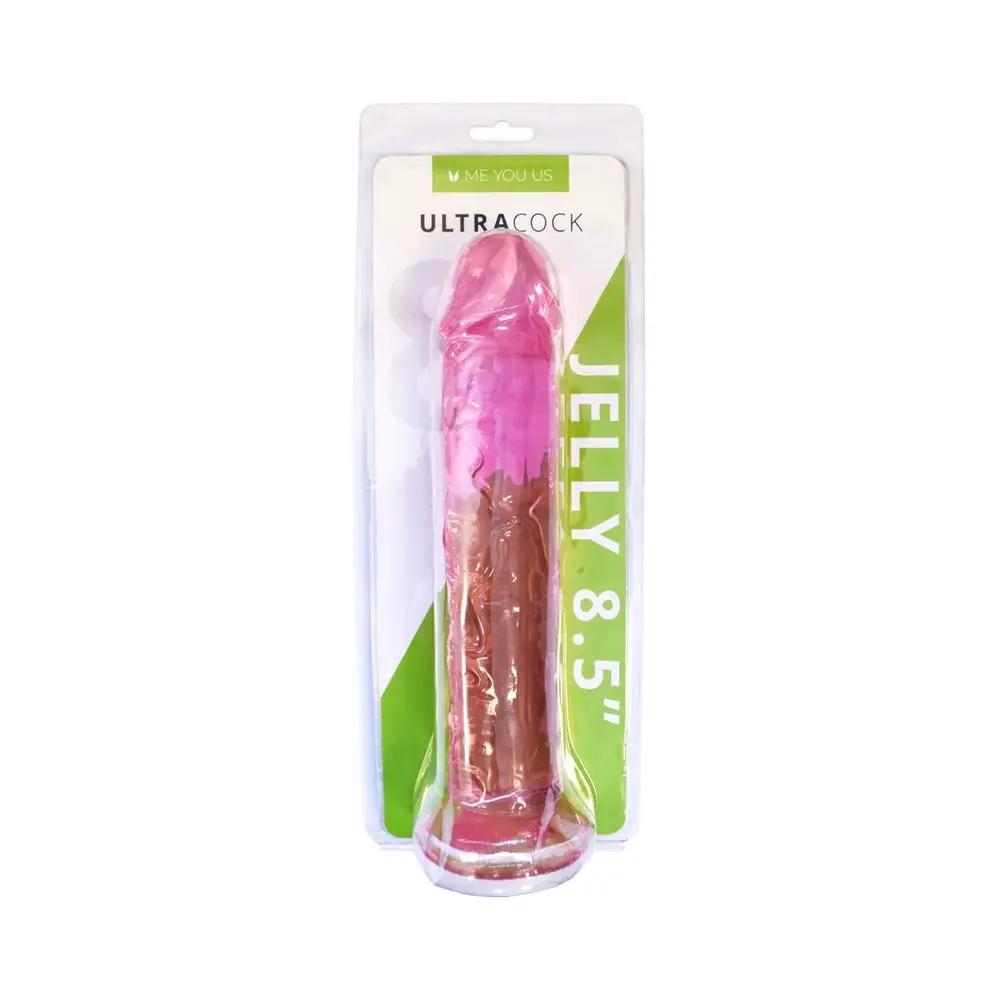 Me You Us Ultracock Pink Jelly 8.5 in. Dong by Me You Us
