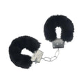 Ouch! Classic Fluffy Handcuffs Black by Shots