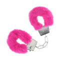 Ouch! Classic Fluffy Handcuffs Pink by Shots