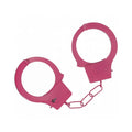 Ouch! Classic Metal Handcuffs Pink by Shots