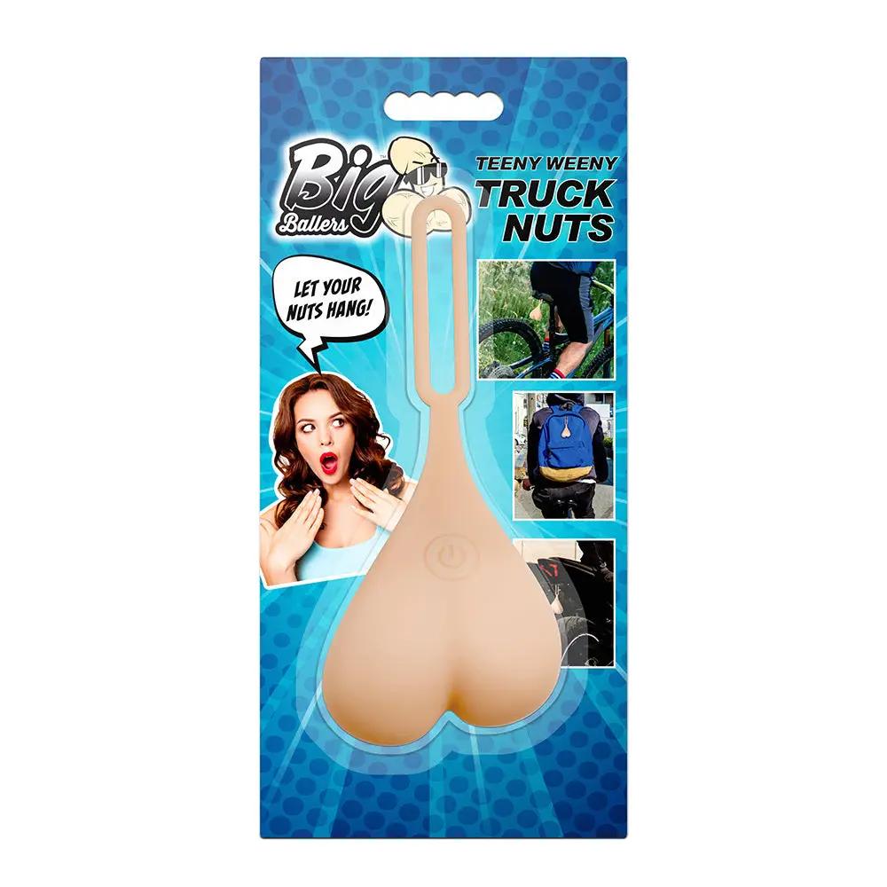 Big Ballers Teeny Weeny Truck Nuts Light by XR Brands