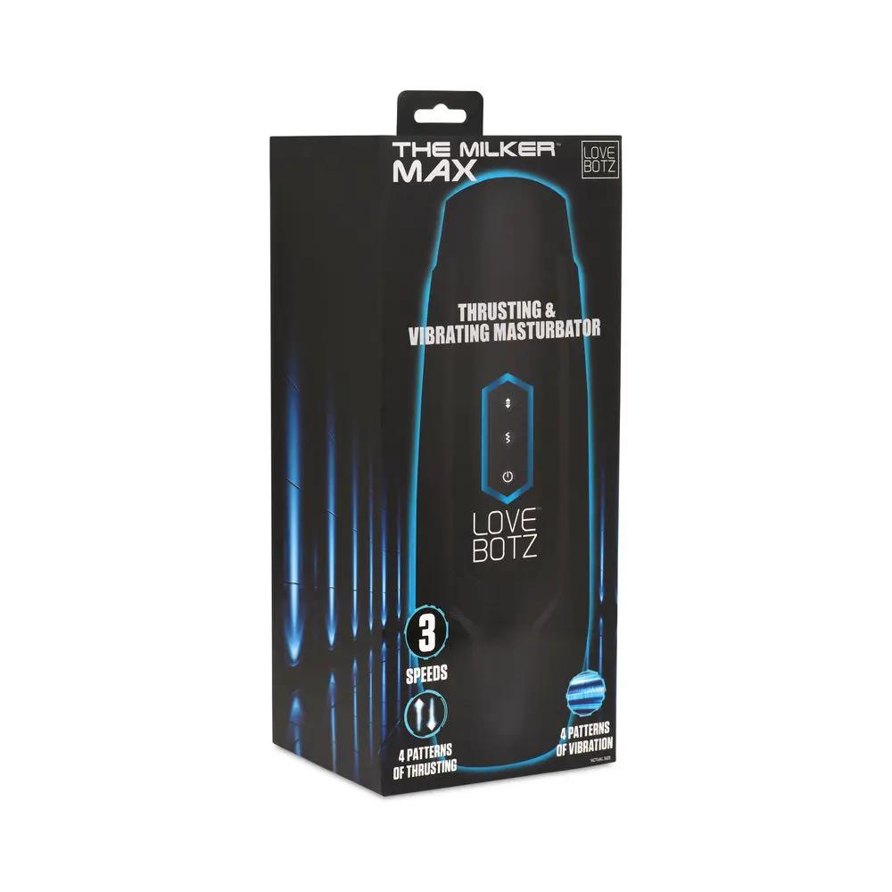 LoveBotz The Milker Max 14X Thrusting & Vibrating Masturbator by XR Brands