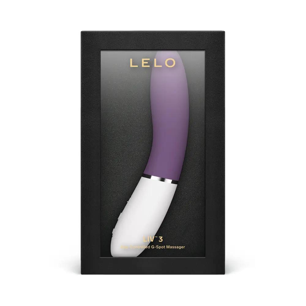 LELO LIV 3 App-Controlled G-Spot Vibrator Plum by LELO