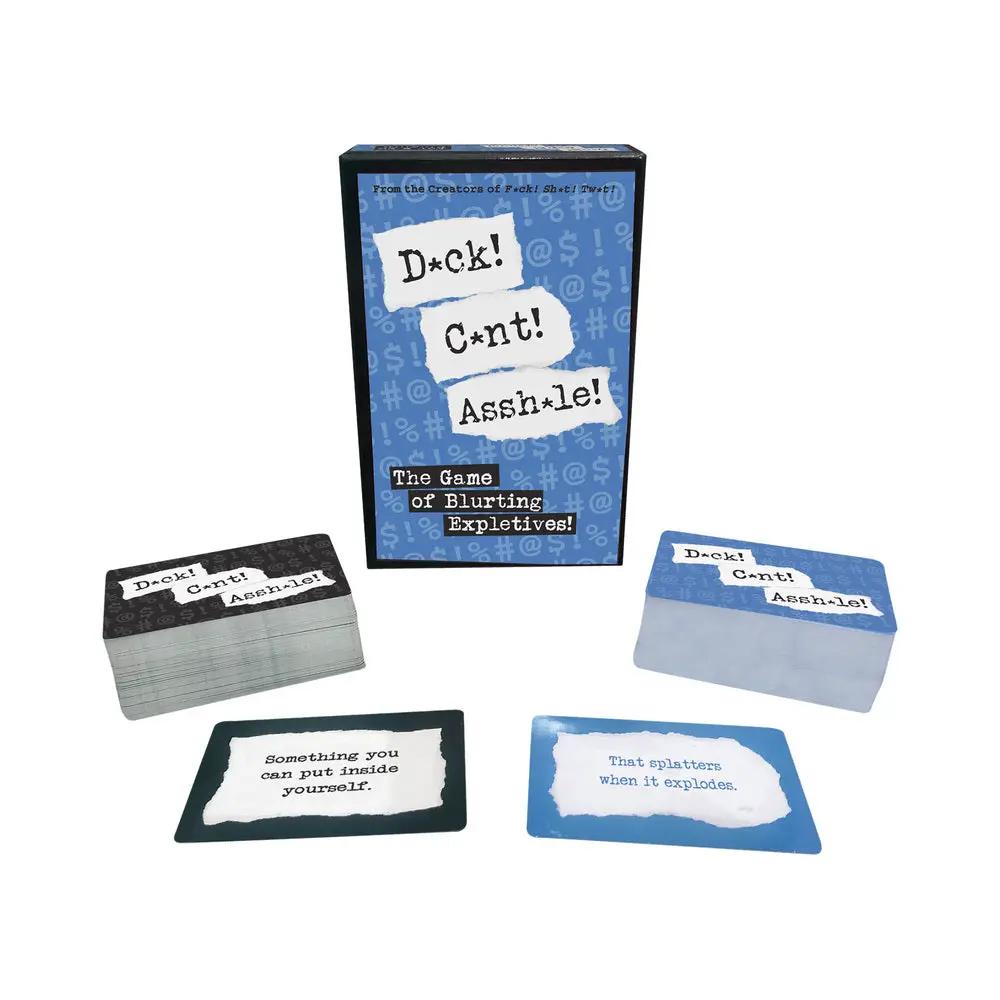 D*ck! C*nt! Assh*le! Card Game by Kheper Games