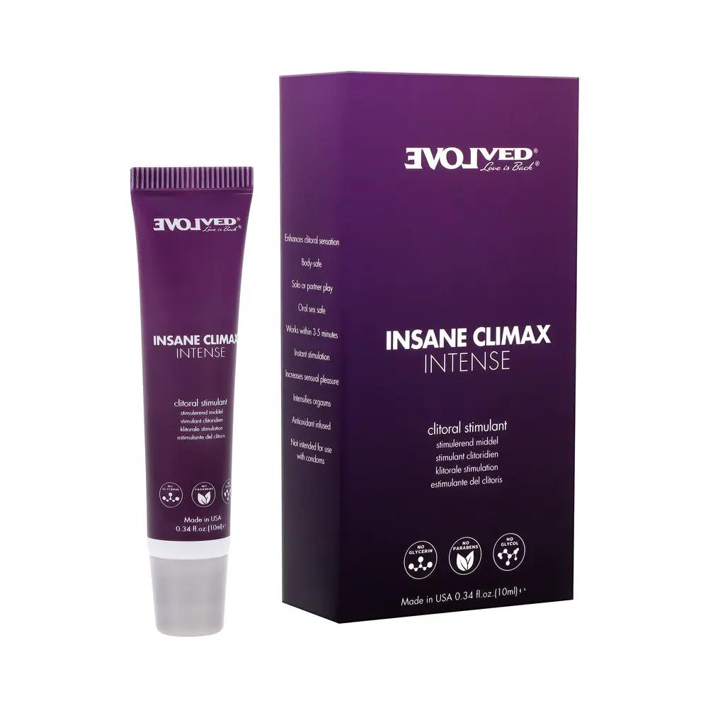 Evolved Insane Climax Intense Clitoral Stimulant 0.34 oz. by Evolved