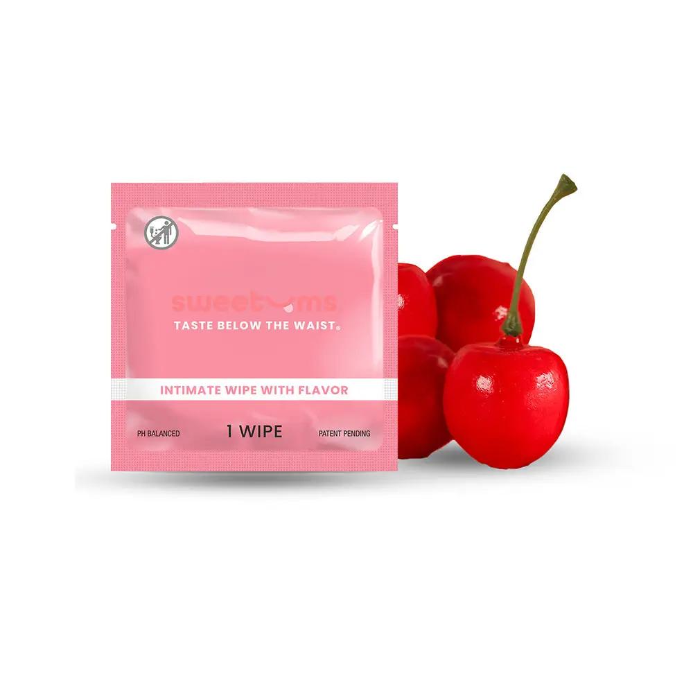 Sweetums Individual Wipes Cherry by Sweetums