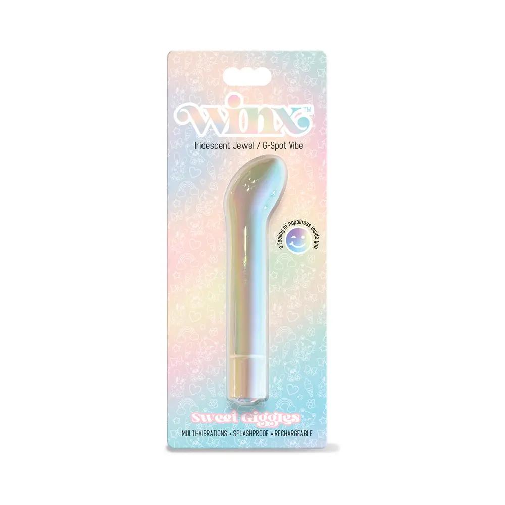 WINX Sweet Giggles G-Spot Vibrator with Gemstone by Global Novelties