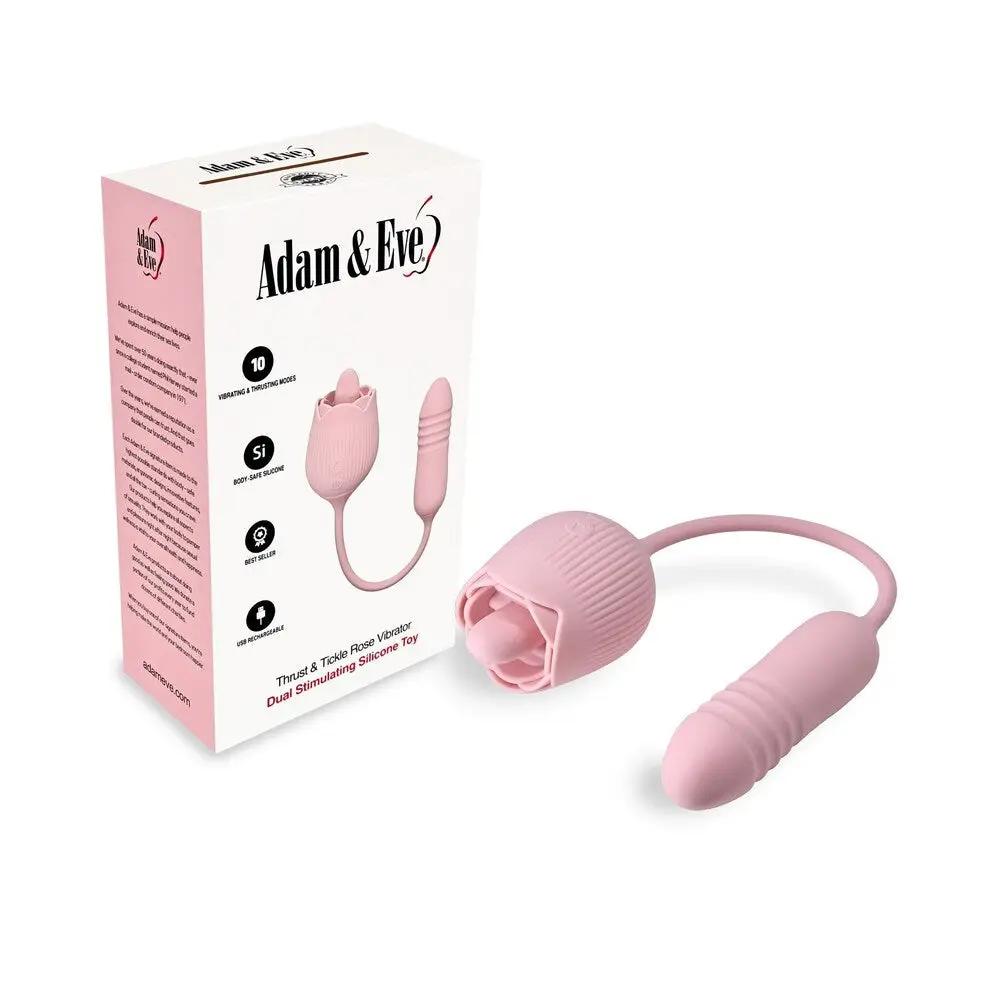 Adam & Eve Thrust & Tickle Rose by Adam & Eve