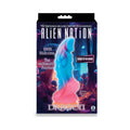 AlienNation Glow Dragon 9 in. Silicone Glow-in-the-Dark Dildo by Icon Brands