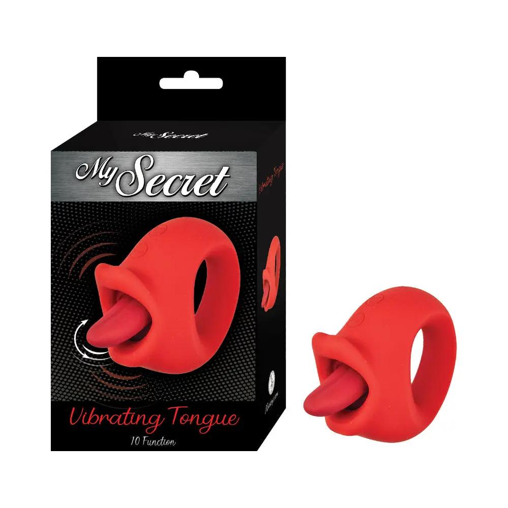 My Secret Vibrating Tongue Red by Nasstoys