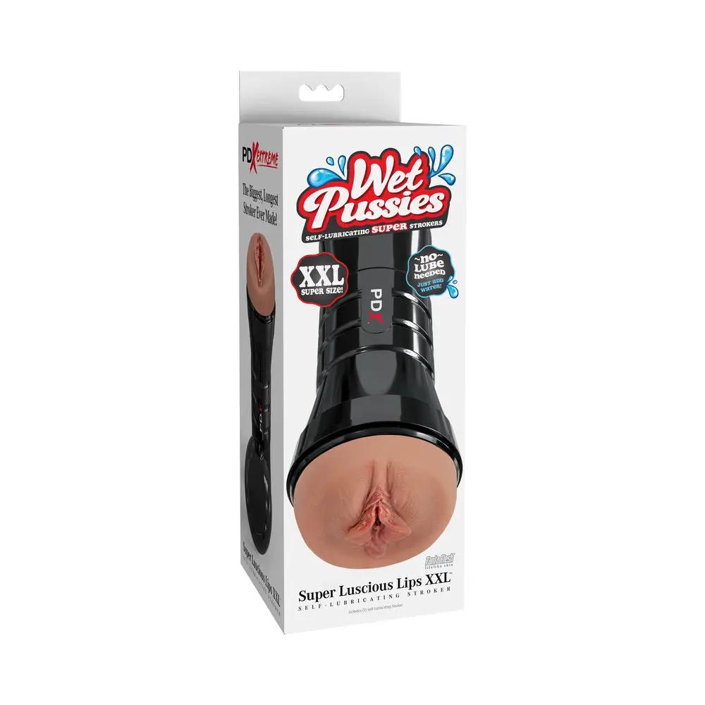 PDX Extreme Wet Pussies Super Luscious Lips XXL Brown by PDX Brands