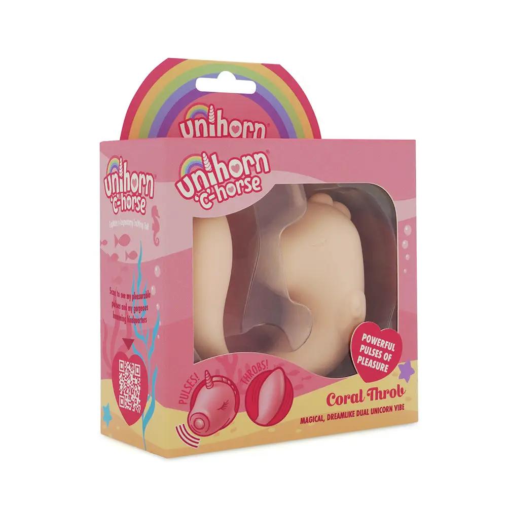 Unihorn C Horse Coral Throb Pink/Peach by Creative Conceptions