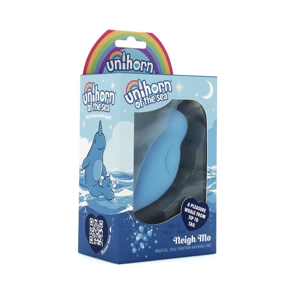 Unihorn of the Sea Neigh Mo The Narwhal Blue by Creative Conceptions