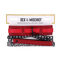 Sportsheets Sex & Mischief Ex's & Oh's Collar and Leash by Sportsheets