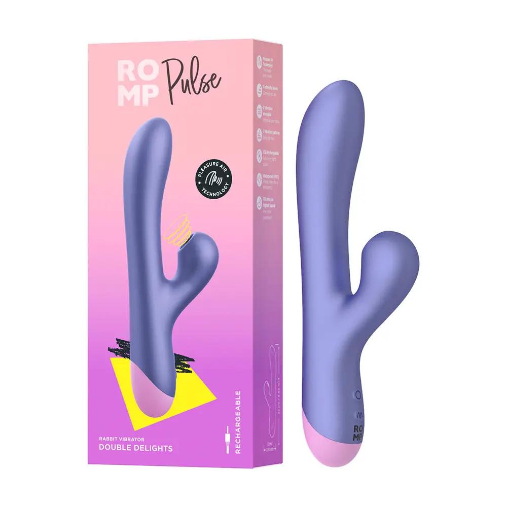 ROMP Pulse Pleasure Air Rabbit Vibrator by ROMP