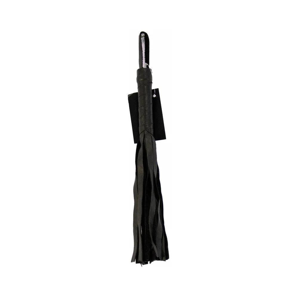 Soft Flogger 12 in. Black by Foxtails