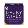 Sweetums Lucky Wipes Banana Flavor 10-Pack by Sweetums