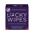Sweetums Lucky Wipes Strawberries & Cream Flavor 10-Pack by Sweetums