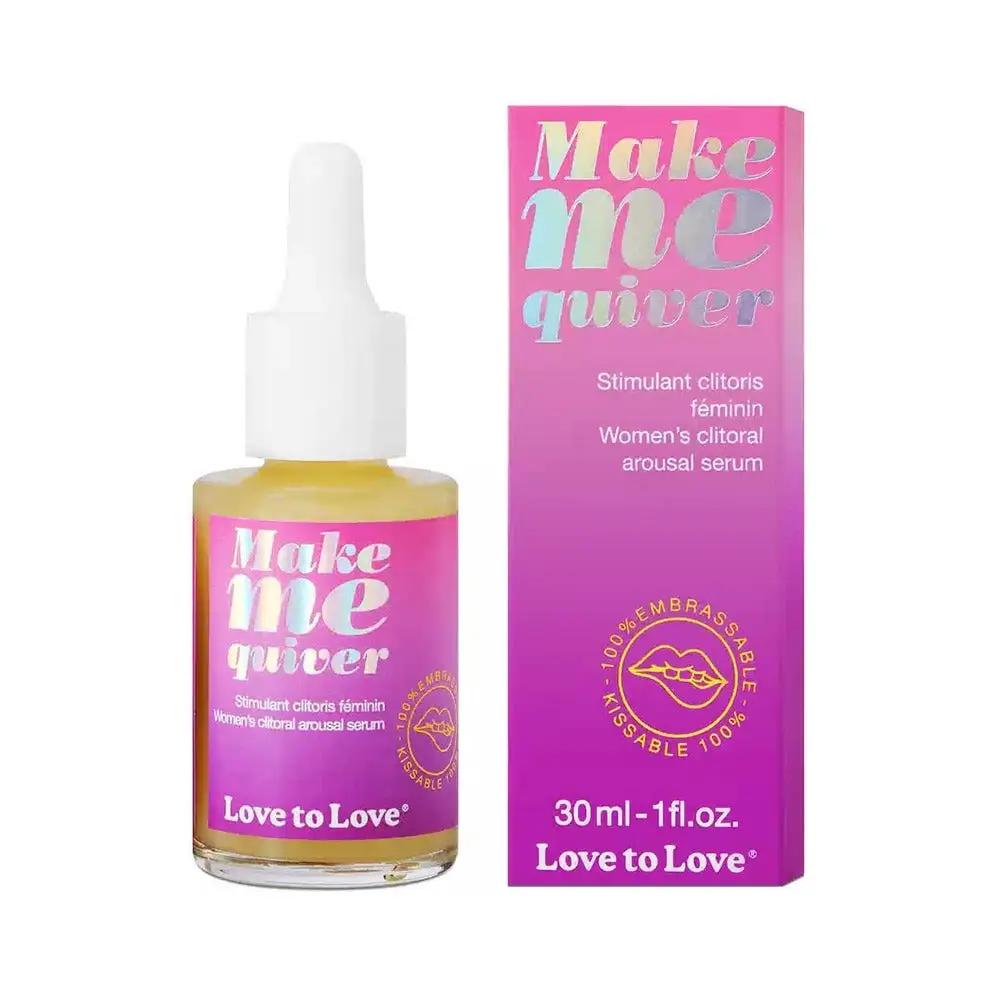 Love to Love Make Me Quiver Clitoral Arousal Serum 1 oz. by Lovely Planet